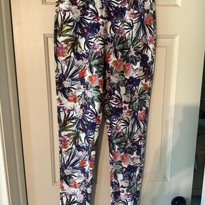 NWT Coco + Carmen Multicolor Floral Pants
